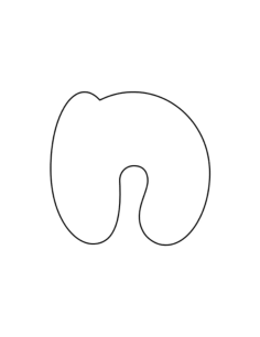 Lowercase Bubble Letter N Coloring Pdf, Free Vectors File